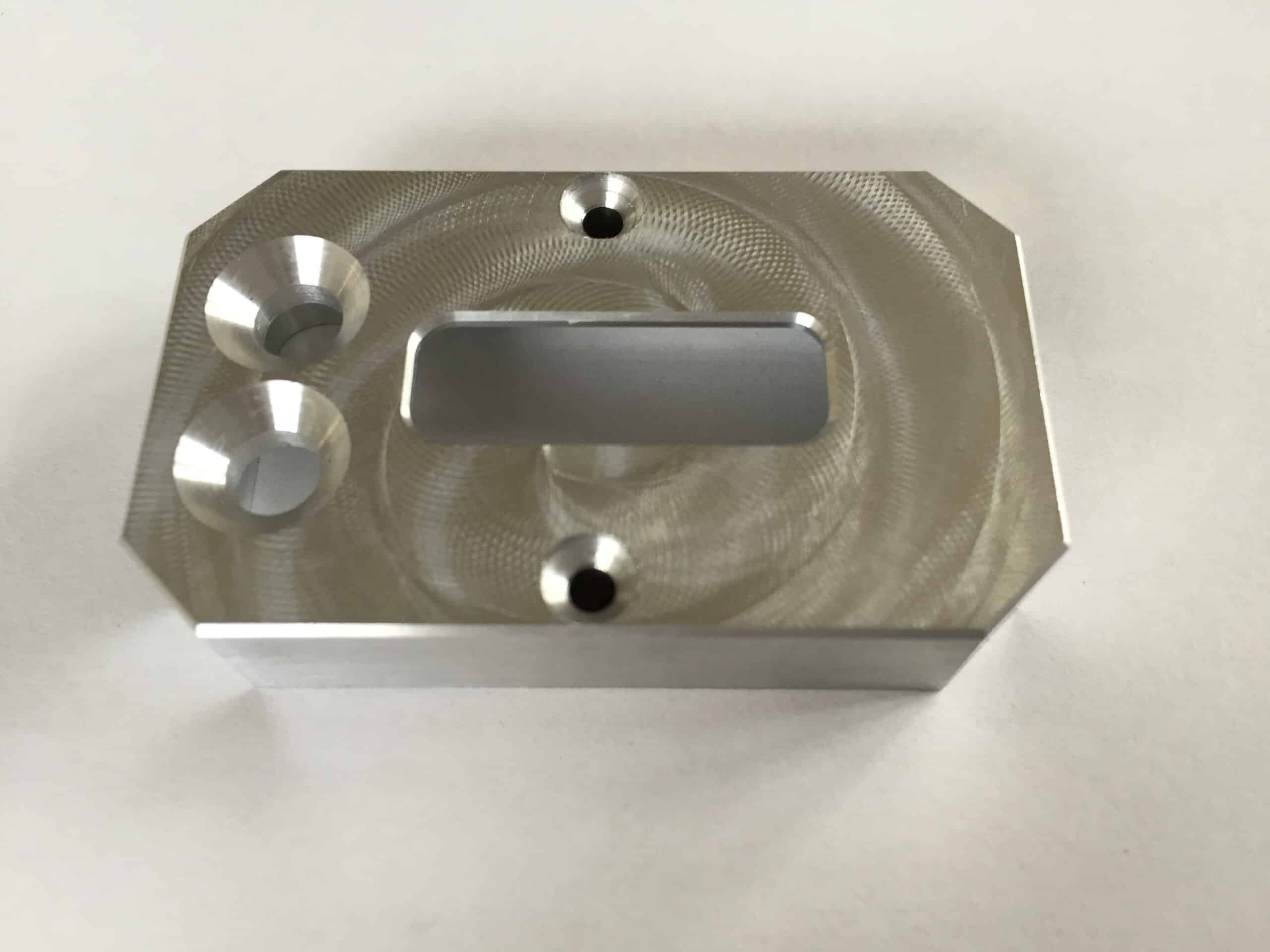 Usinage de boitier en aluminium