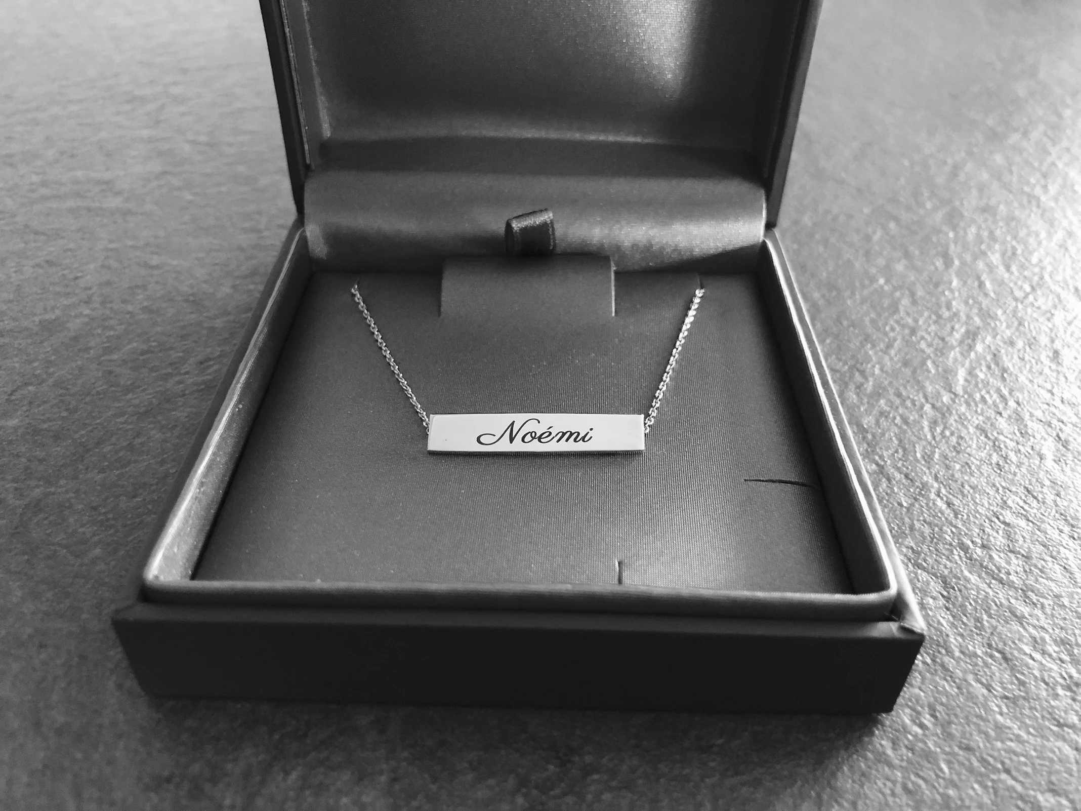 Gravure sur pendentif
