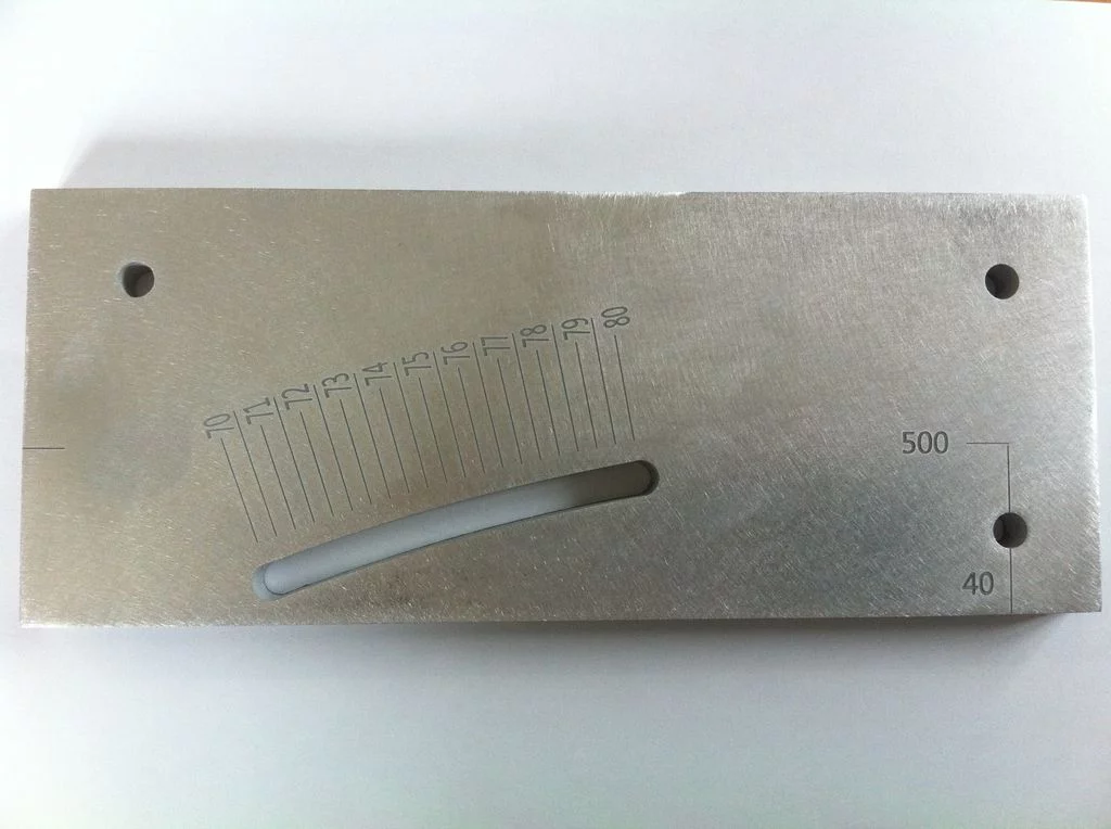 Gravure sur pièce technique