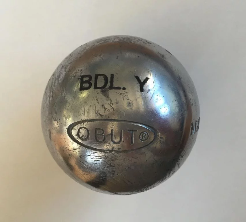 Gravure sur boule de pétanque métal