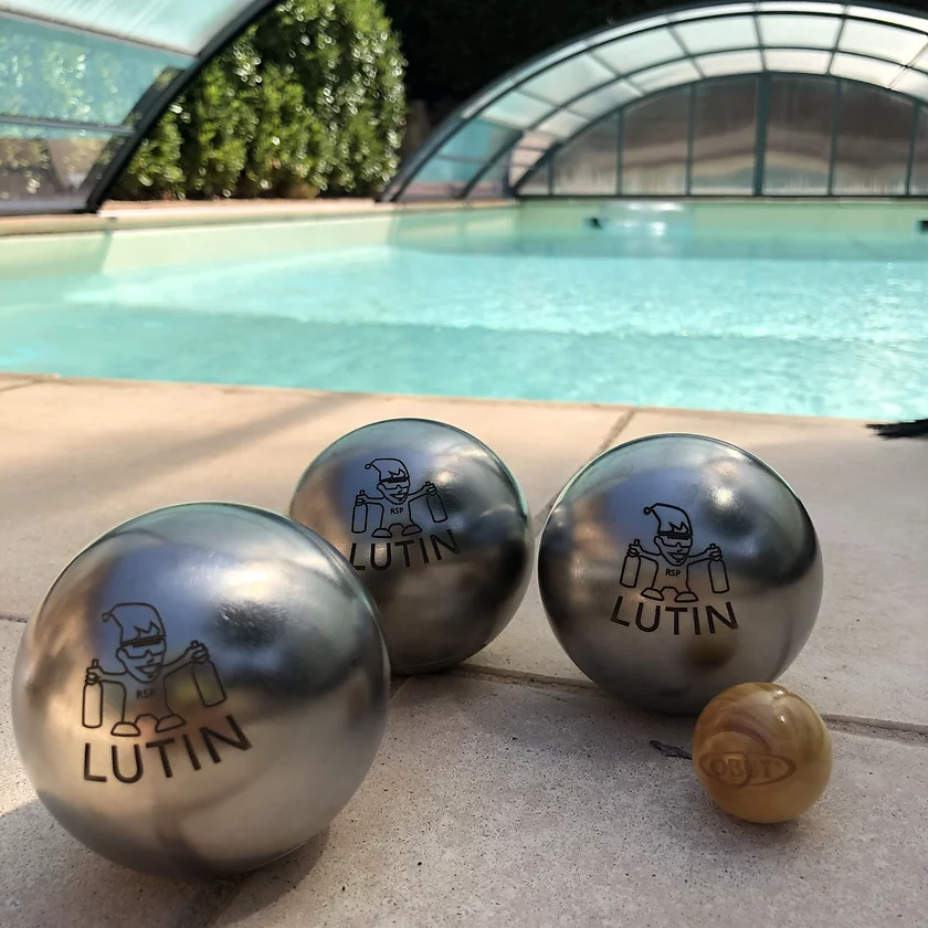 Gravure sur boule de pétanque métal