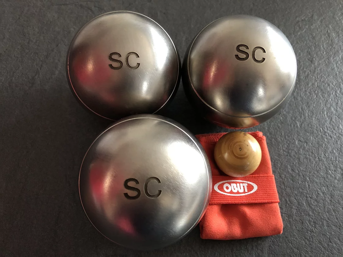 Gravure sur boule de pétanque métal
