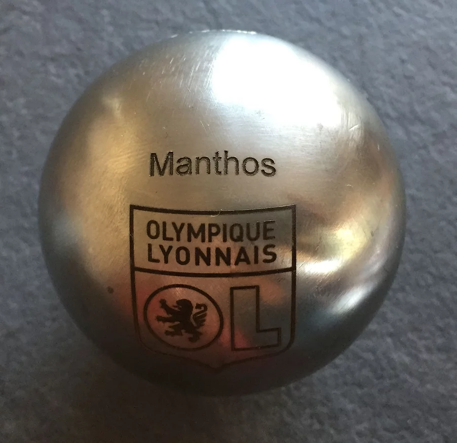 Gravure sur boule de pétanque métal