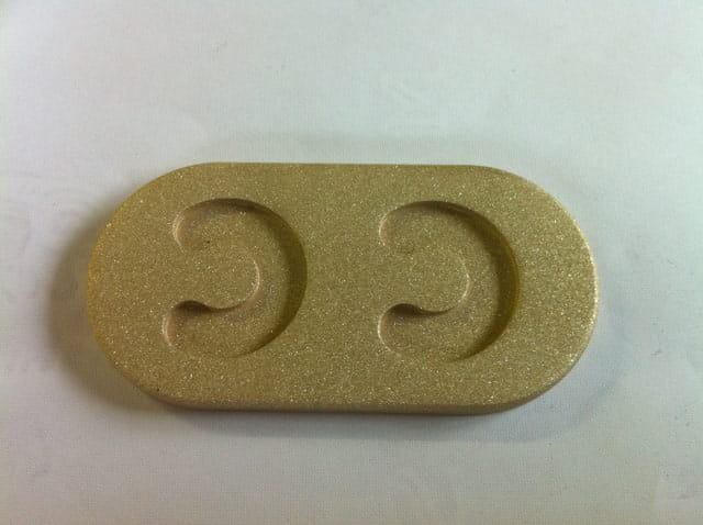 Usinage logo sur plaque laiton