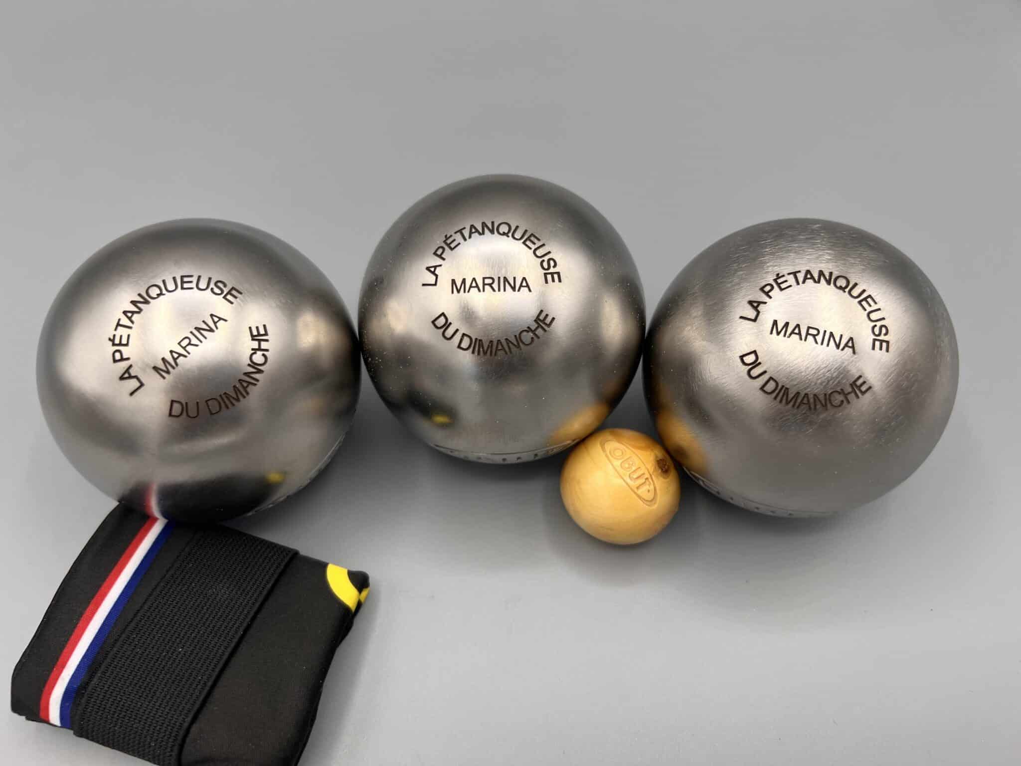 Gravure sur boule de pétanque métal