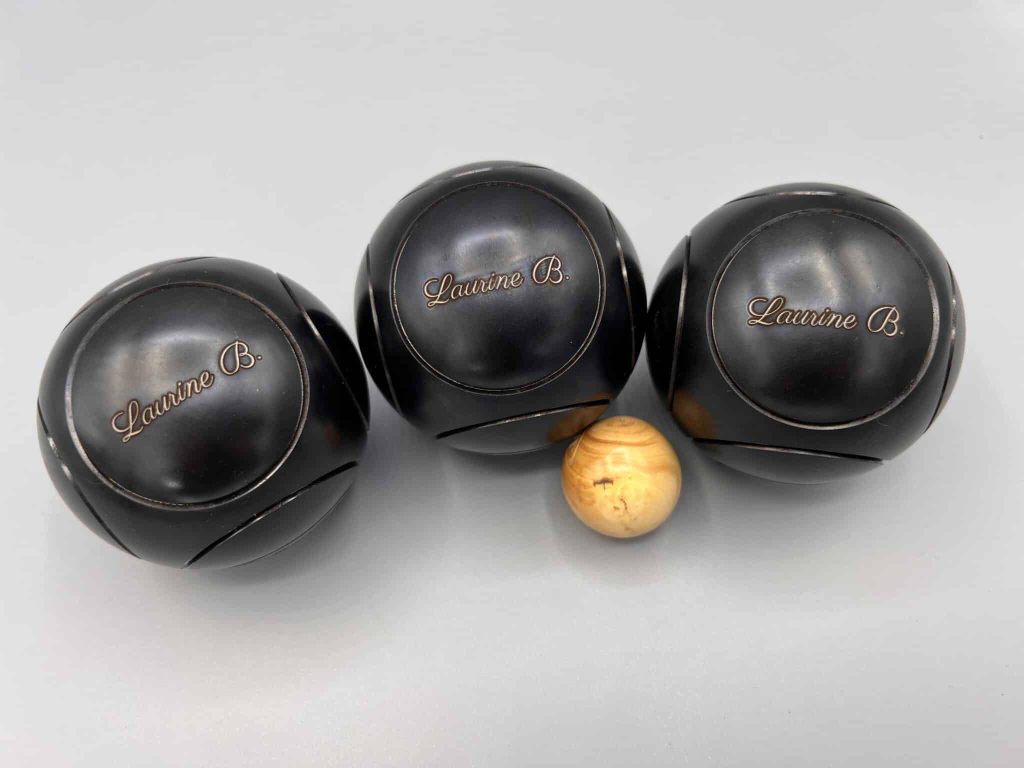 Gravure sur boule de pétanque métal