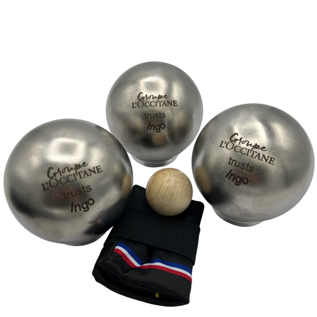 Gravure sur boule de pétanque métal