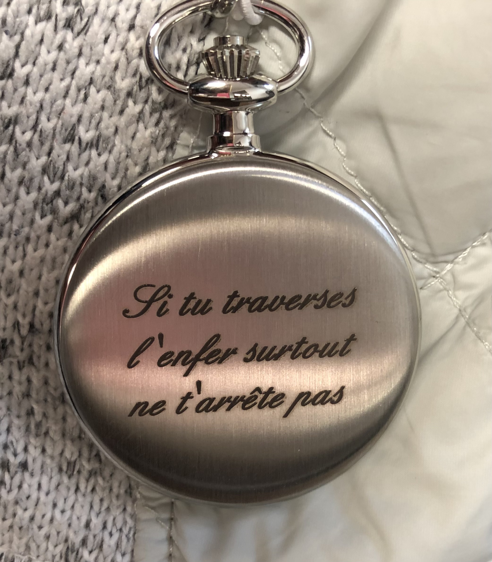 Gravure sur montre Gousset