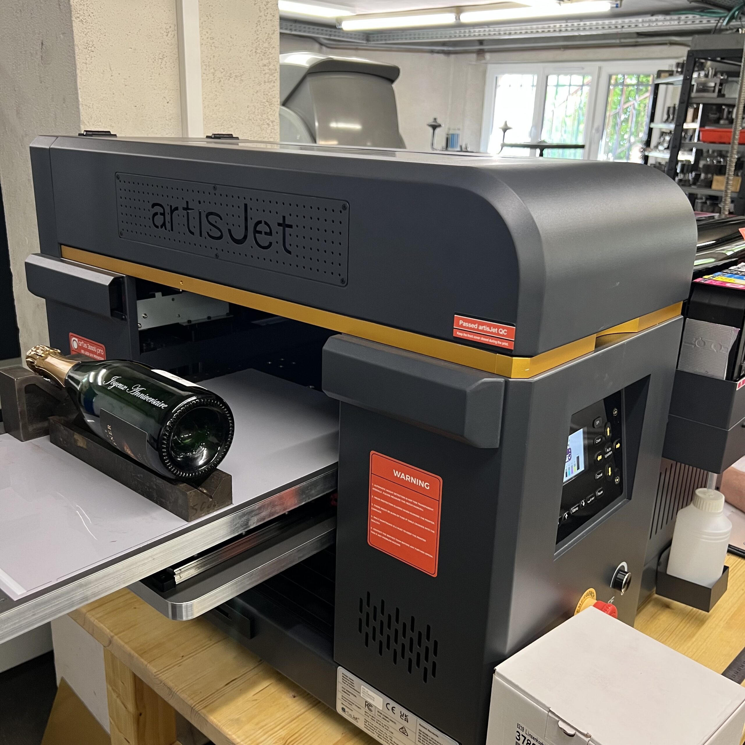 Machine impression couleur LED UV