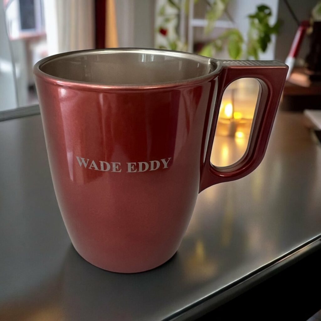 Gravure sur tasse en verre