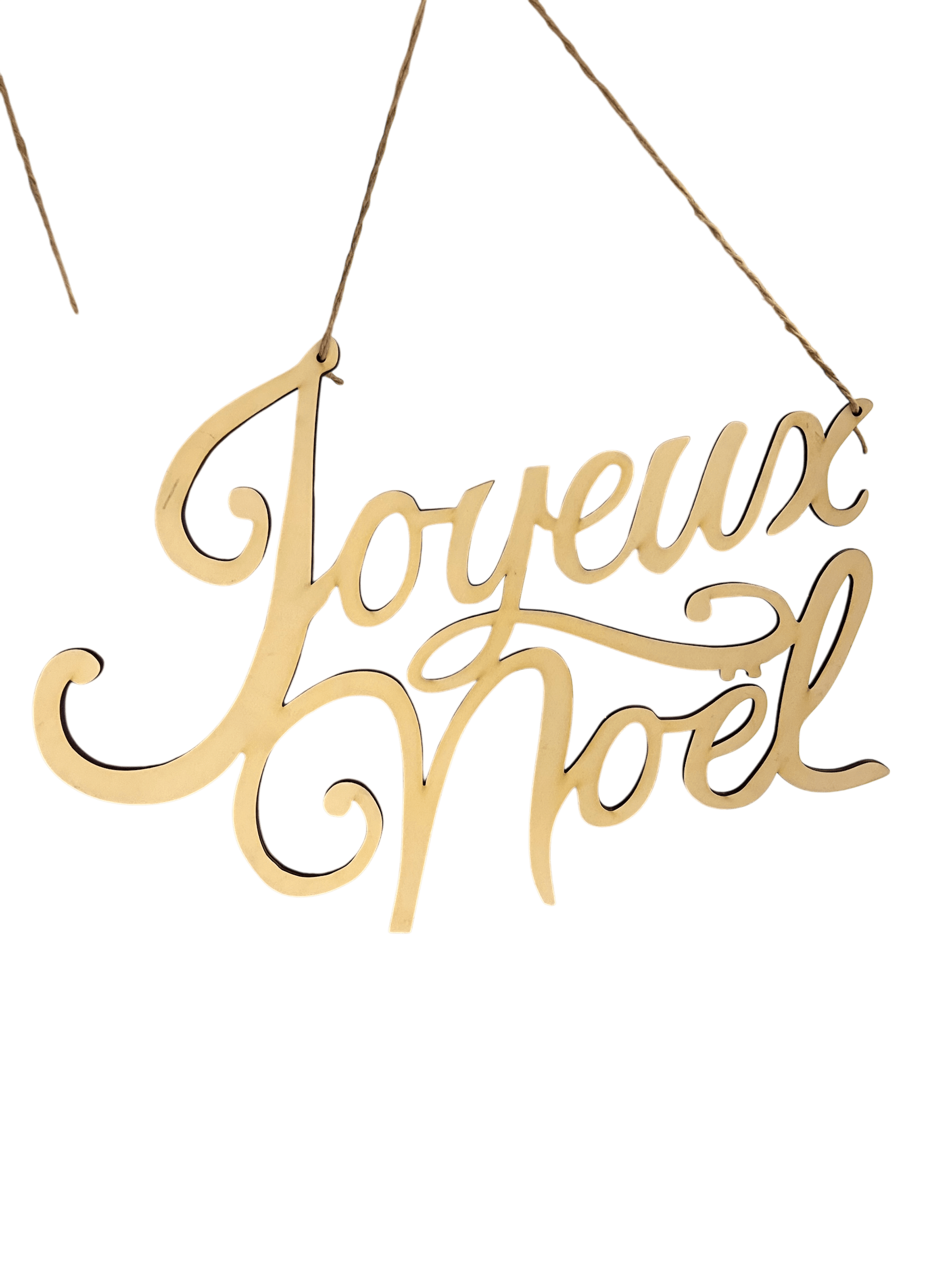 Découpe de motif en bois