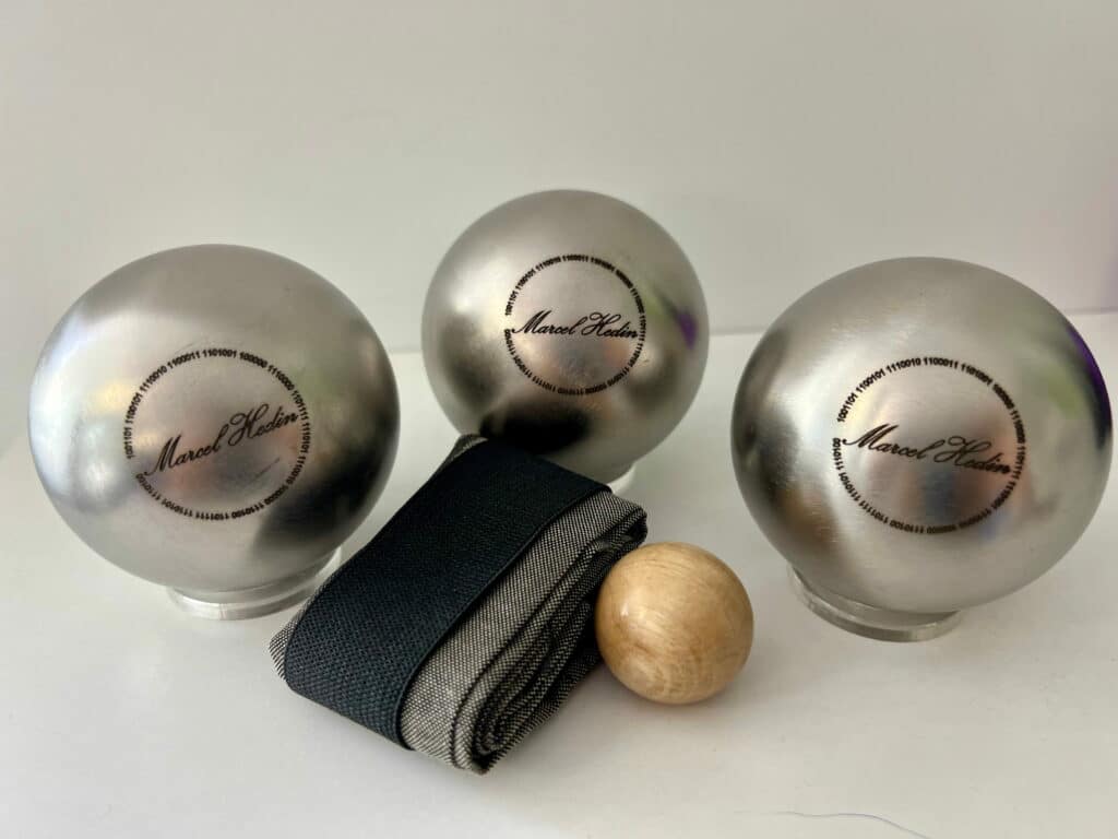 Gravure sur boule de pétanque