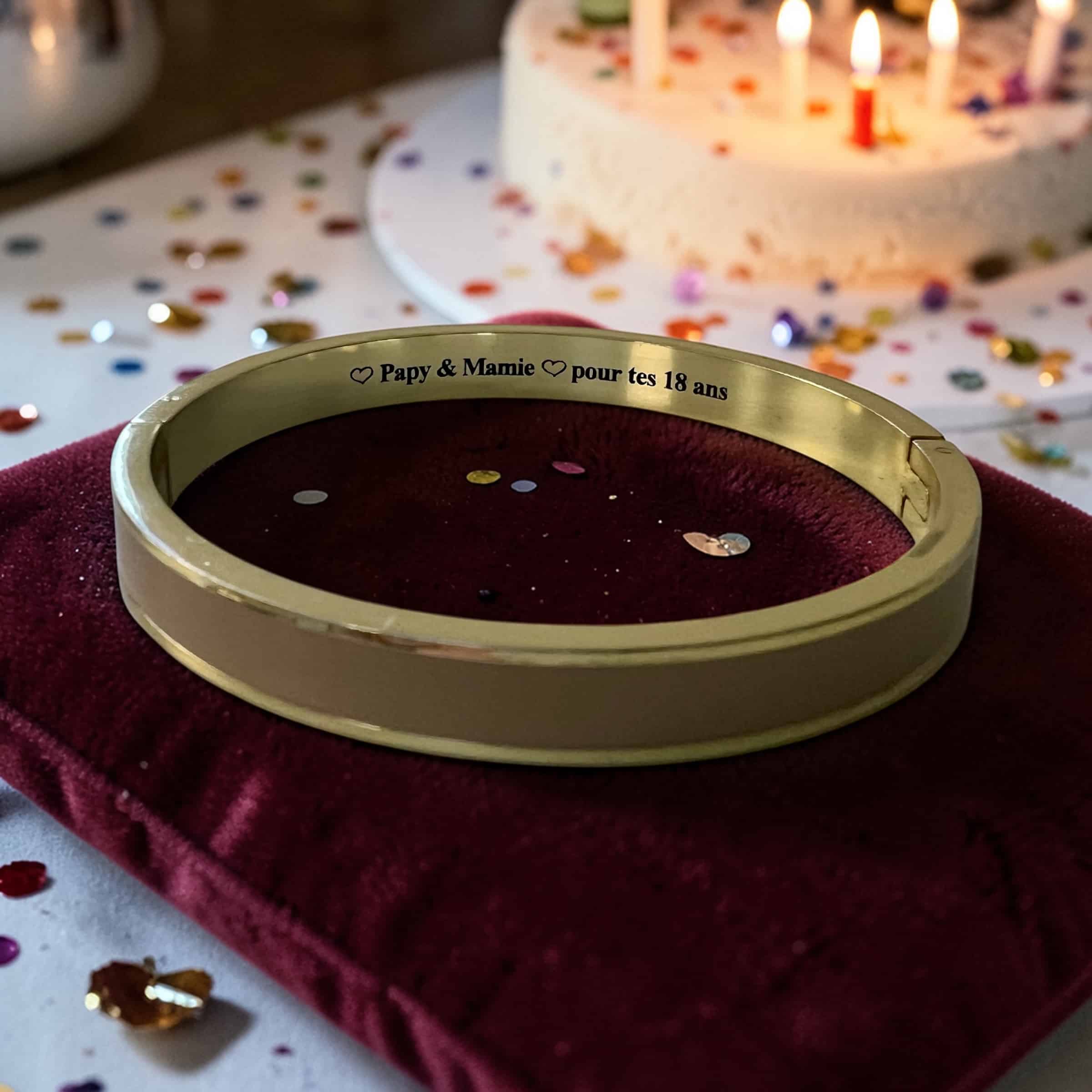 Gravure sur bracelet